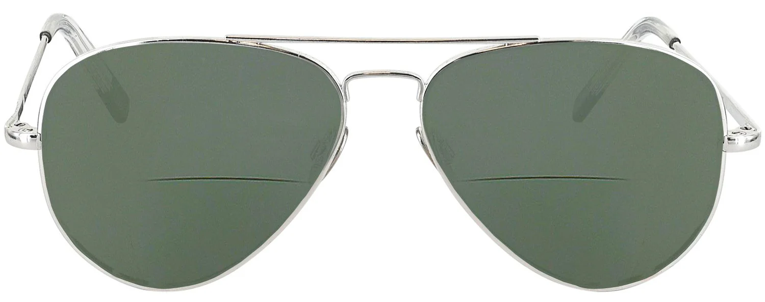 Concorde White Gold Bifocal Reading Sunglasses - Image 2