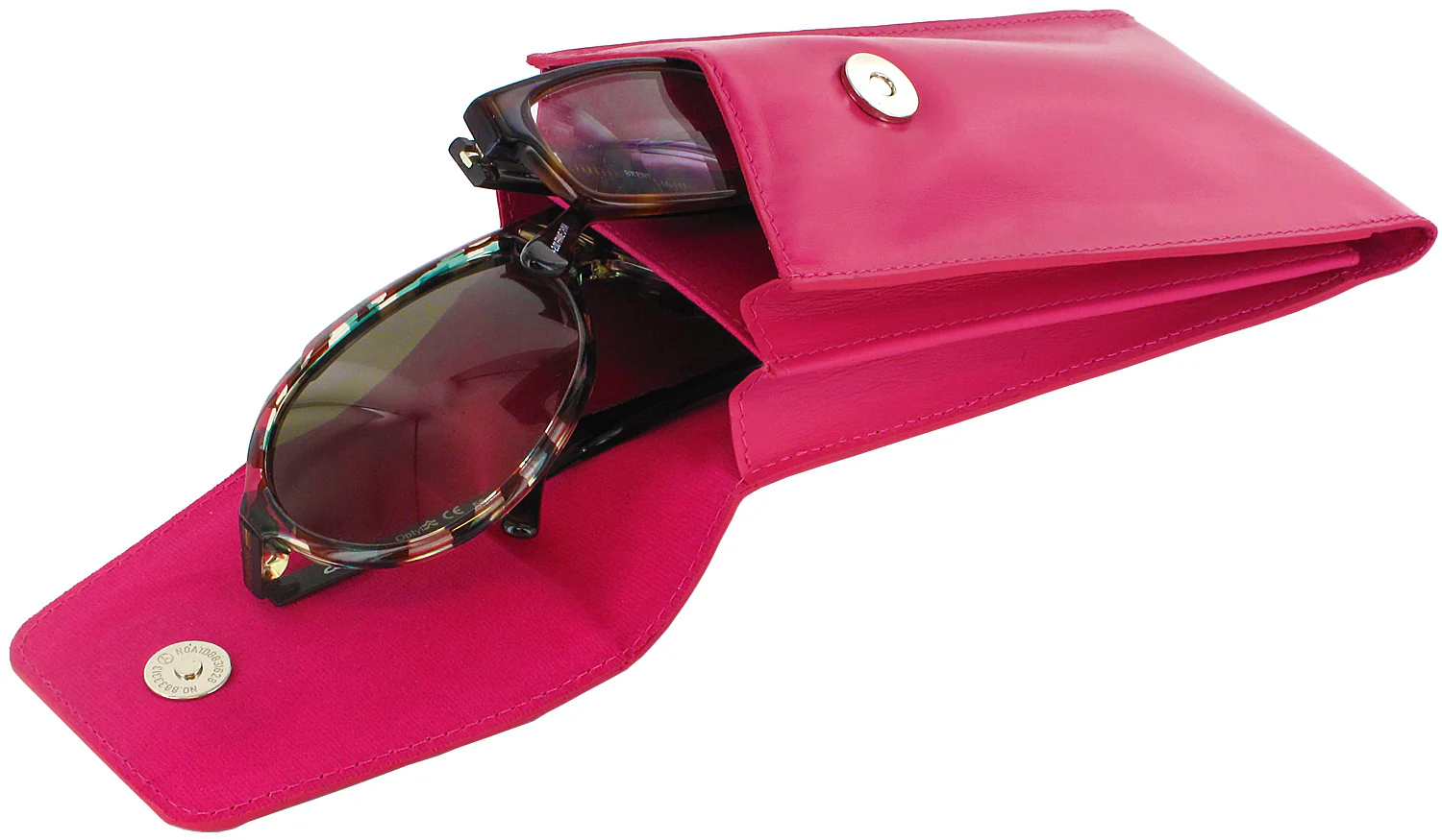 Double Leather Sunglass Case - Image 6