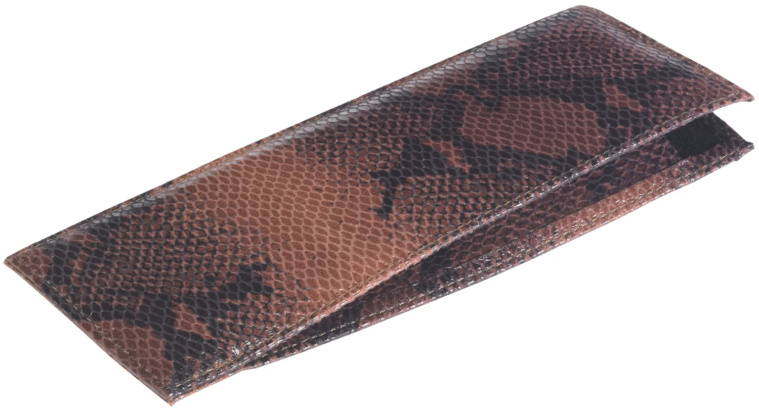 Faux Snakeskin Slip In