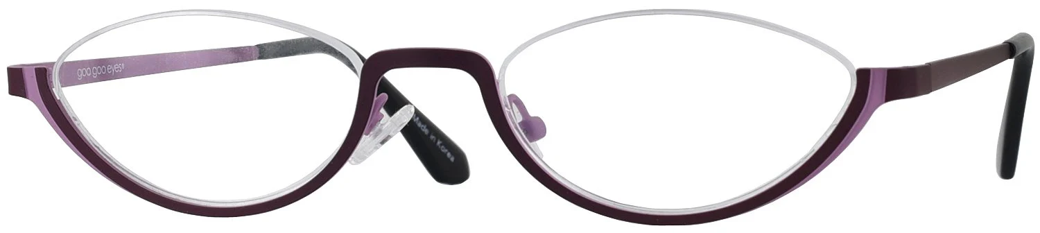 Goo Goo Eyes 878 Single Vision Half Frame