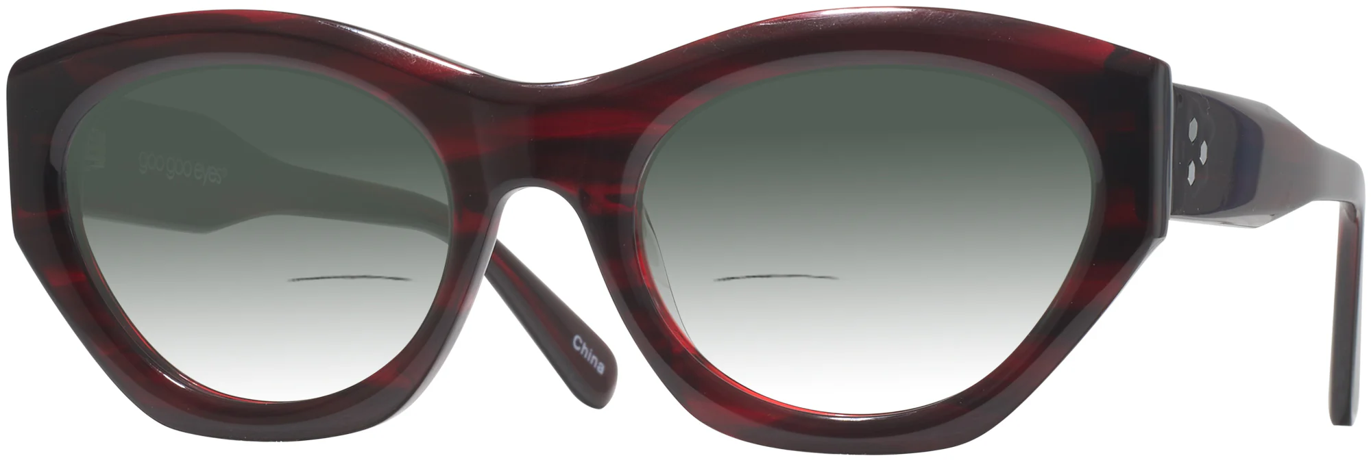 Goo Goo Eyes 951 w/ Gradient Bifocal Reading Sunglasses - Image 5