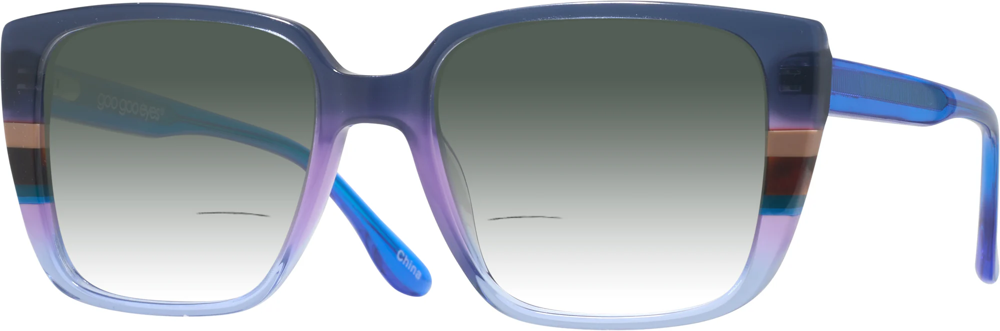 Goo Goo Eyes 953 w/ Gradient Bifocal Reading Sunglasses - Image 14