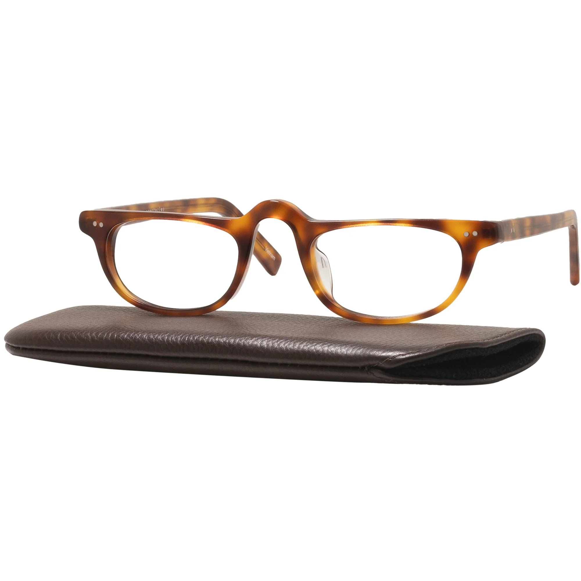 Heritage Single Vision Half Frame W/ Estate Leather Case - Image 13