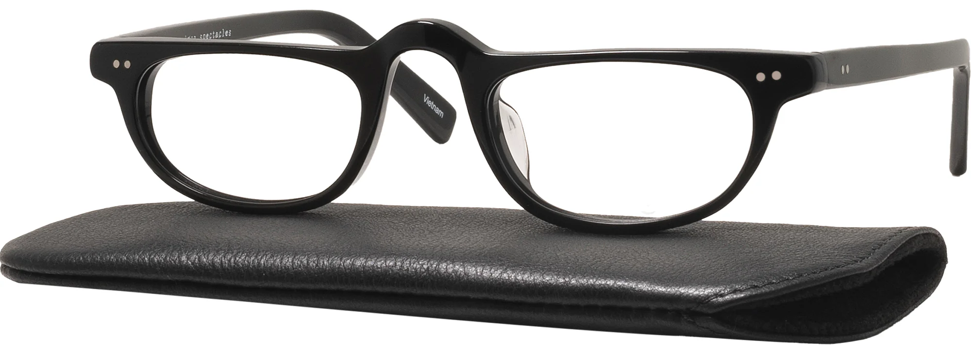 Heritage Single Vision Half Frame W/ Estate Leather Case - Image 37