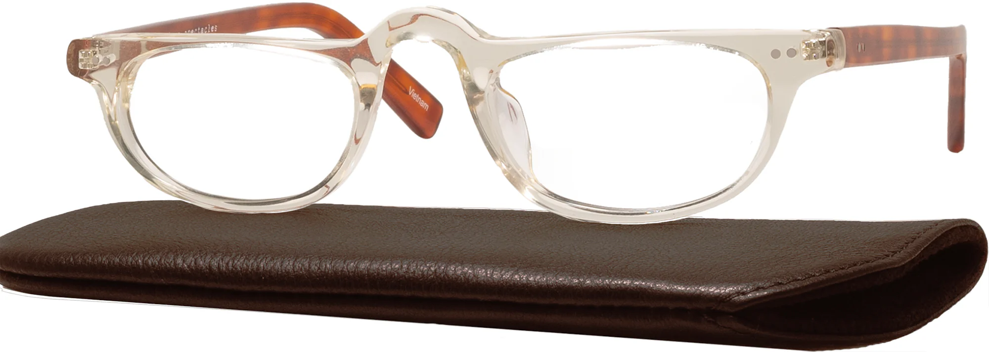 Heritage Single Vision Half Frame W/ Estate Leather Case - Image 41