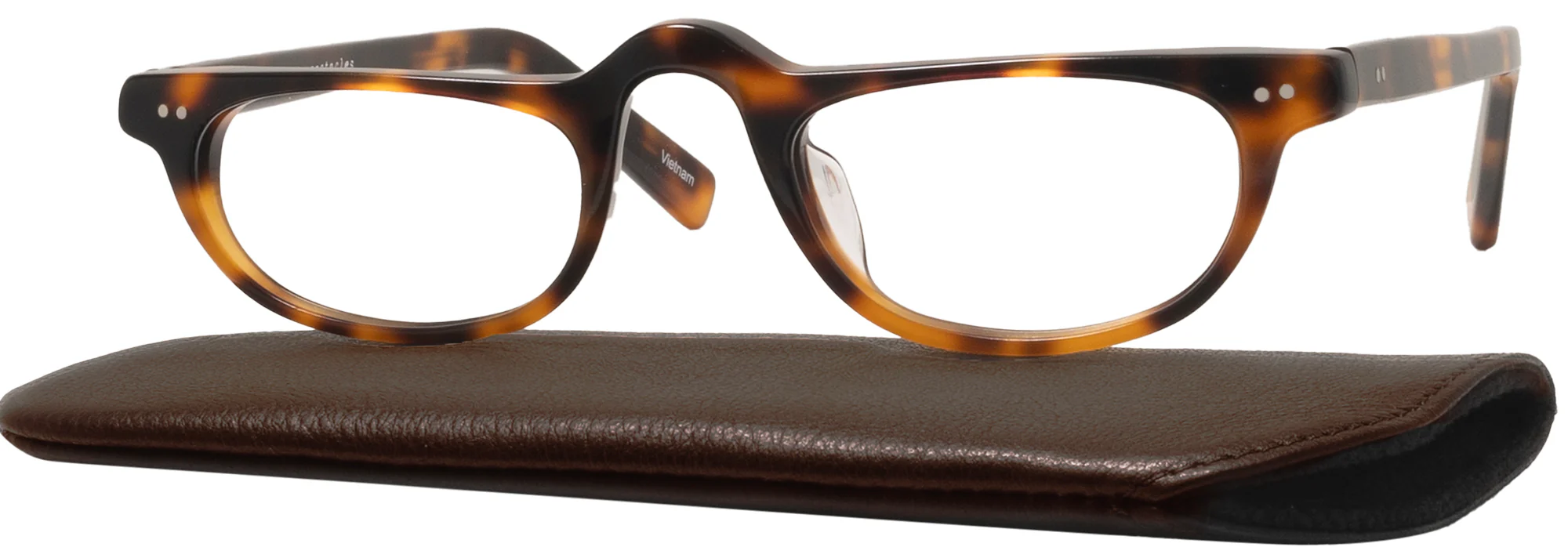Heritage Single Vision Half Frame W/ Estate Leather Case - Image 45