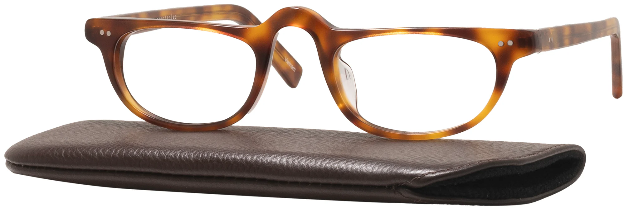 Heritage Single Vision Half Frame W/ Estate Leather Case - Image 49