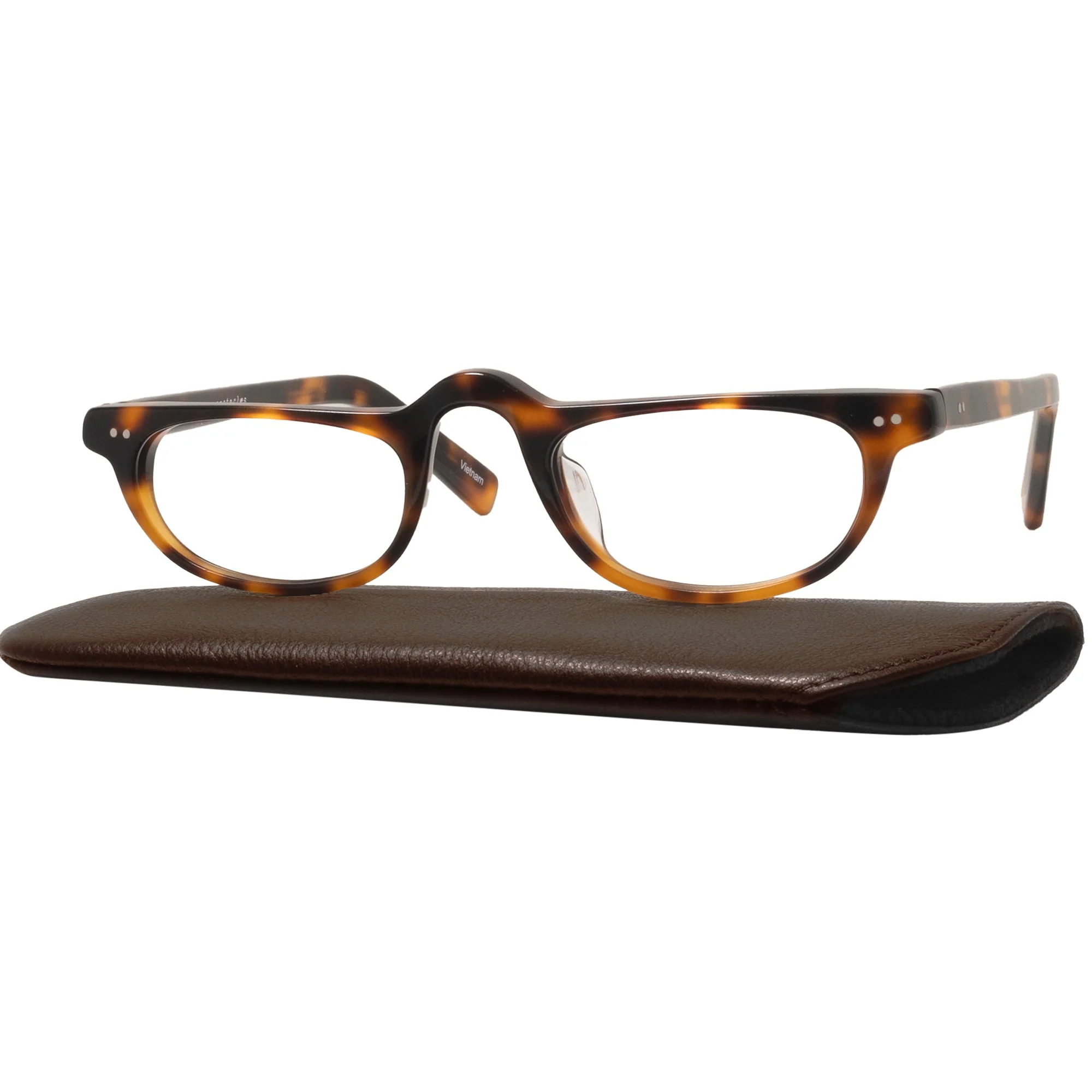 Heritage Single Vision Half Frame W/ Estate Leather Case - Image 9
