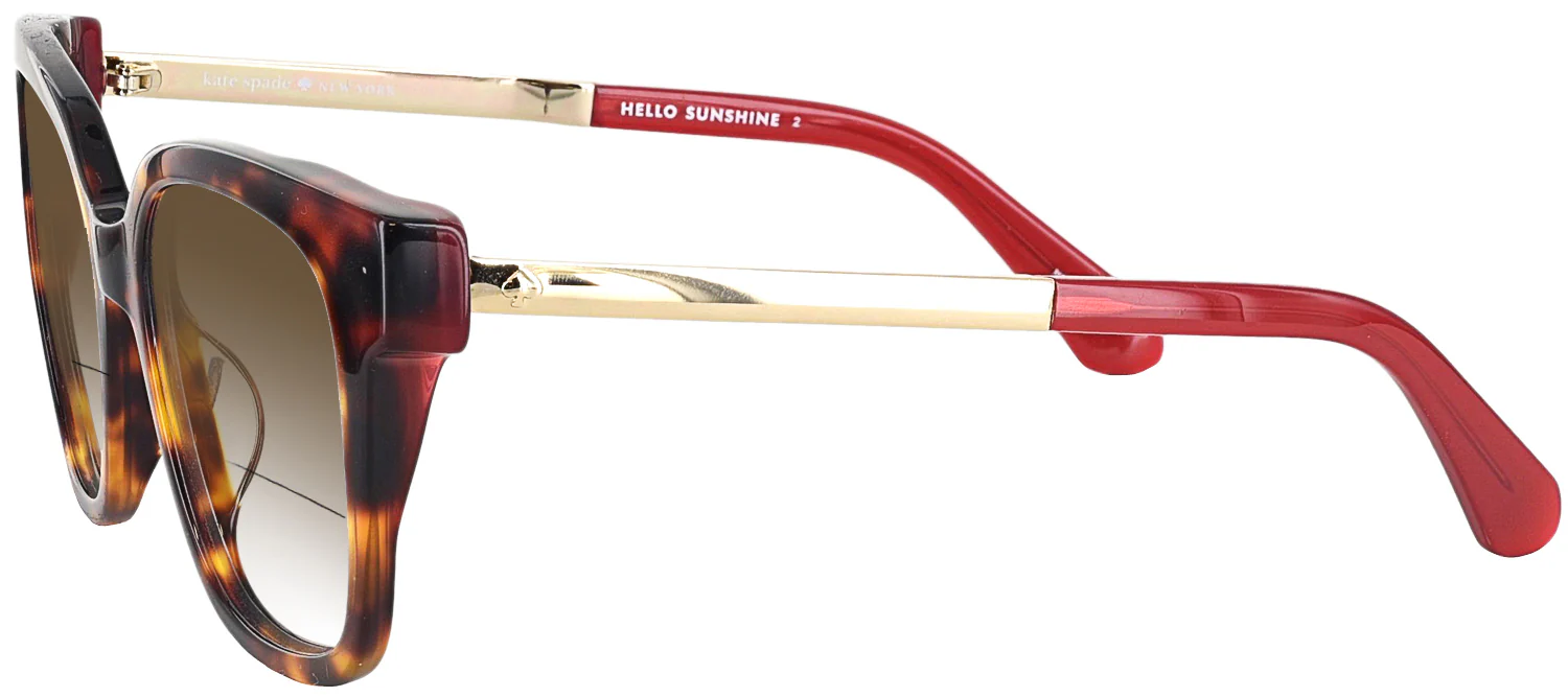 Kate Spade Caelyn w/ Gradient Bifocal Reading Sunglasses - Image 3