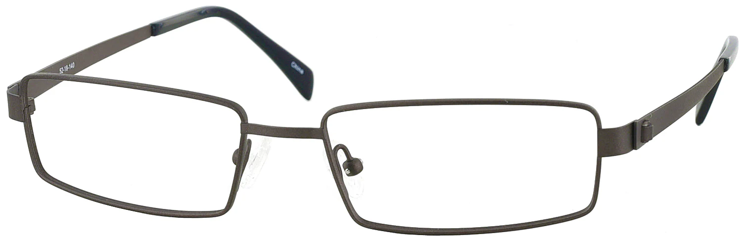 LZ-45 Titanium Single Vision Half Frame - Image 5