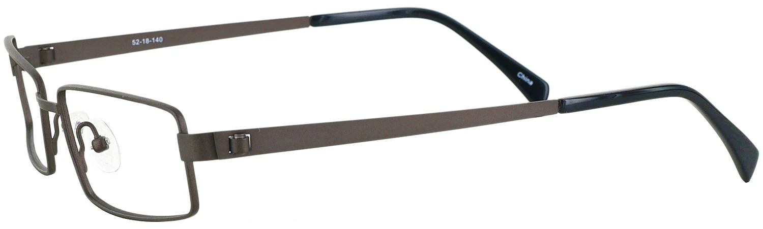 LZ-45 Titanium Single Vision Half Frame - Image 7