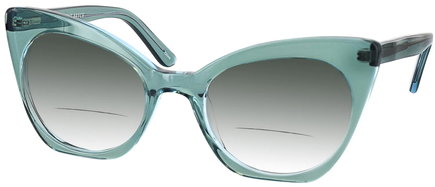 Millicent Bryce 166 w/ Gradient Bifocal Reading Sunglasses - Image 16