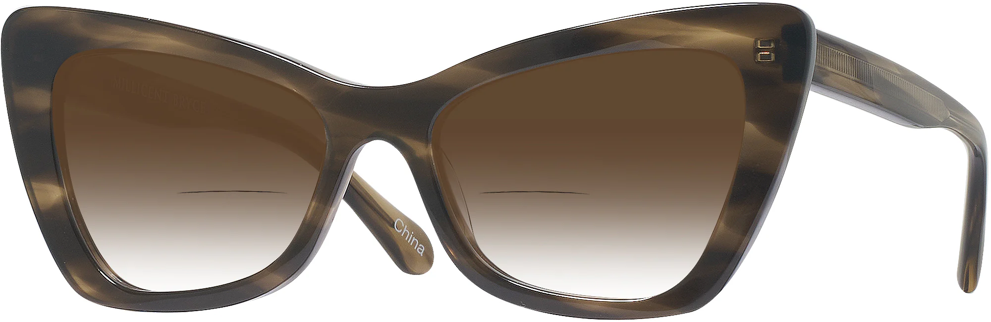 Millicent Bryce 171 w/ Gradient Bifocal Reading Sunglasses - Image 25