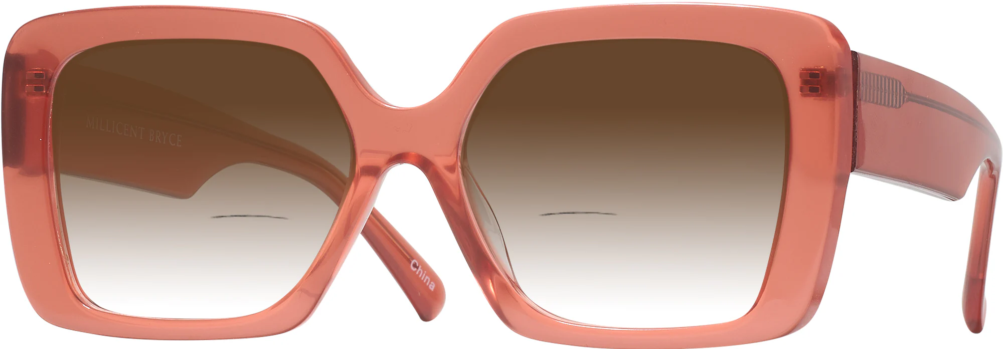 Millicent Bryce 192 w/ Gradient Bifocal Reading Sunglasses - Image 4