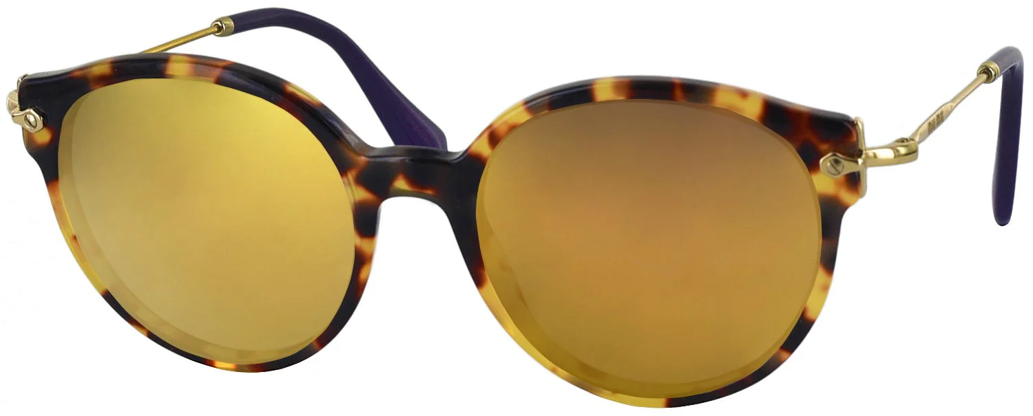 Miu Miu 04PV Progressive No Line Reading Sunglasses - Polarized with Mirror