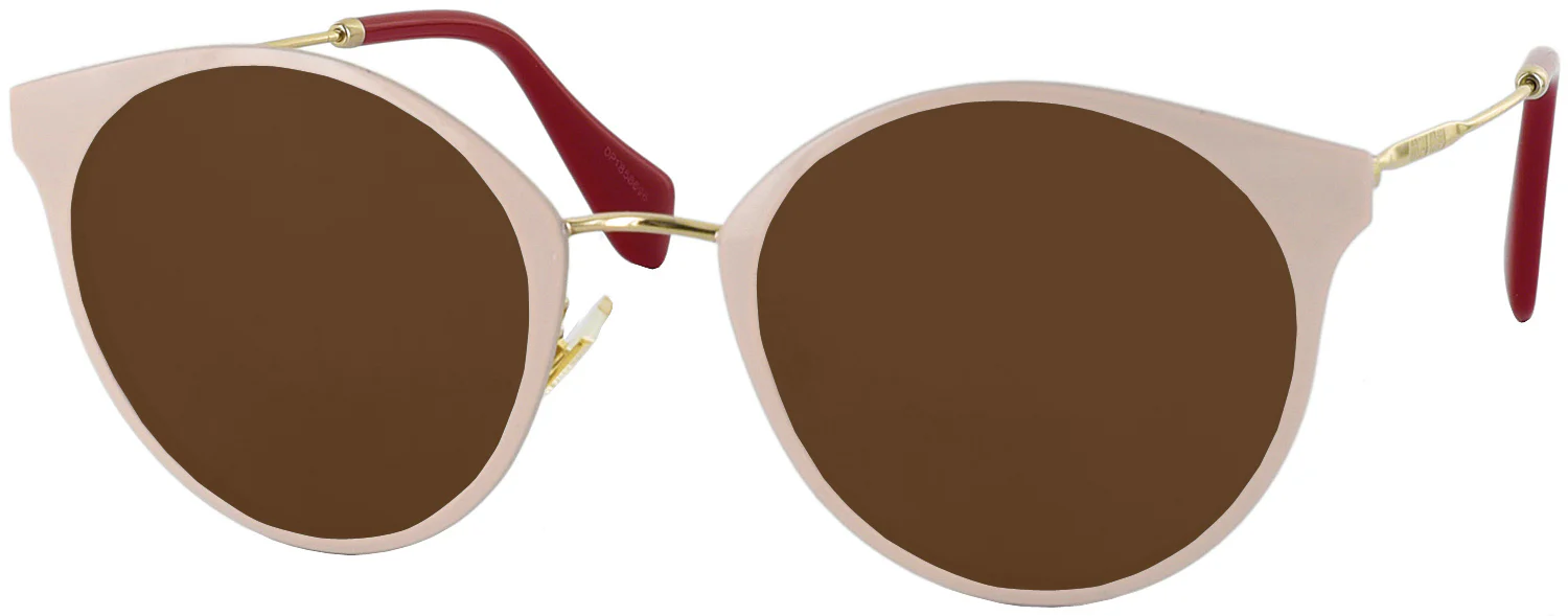 Miu Miu 51PV Progressive No Line Reading Sunglasses