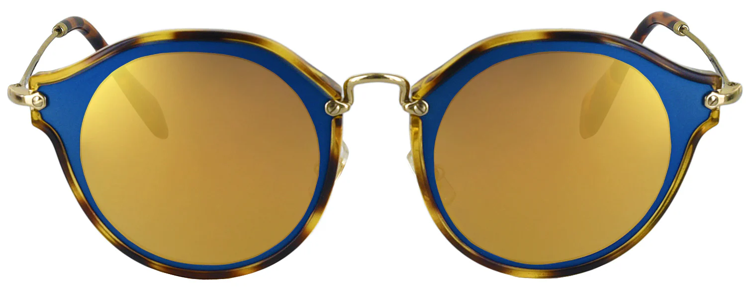 Miu Miu 51SS Progressive No Line Reading Sunglasses - Polarized with Mirror - Image 2