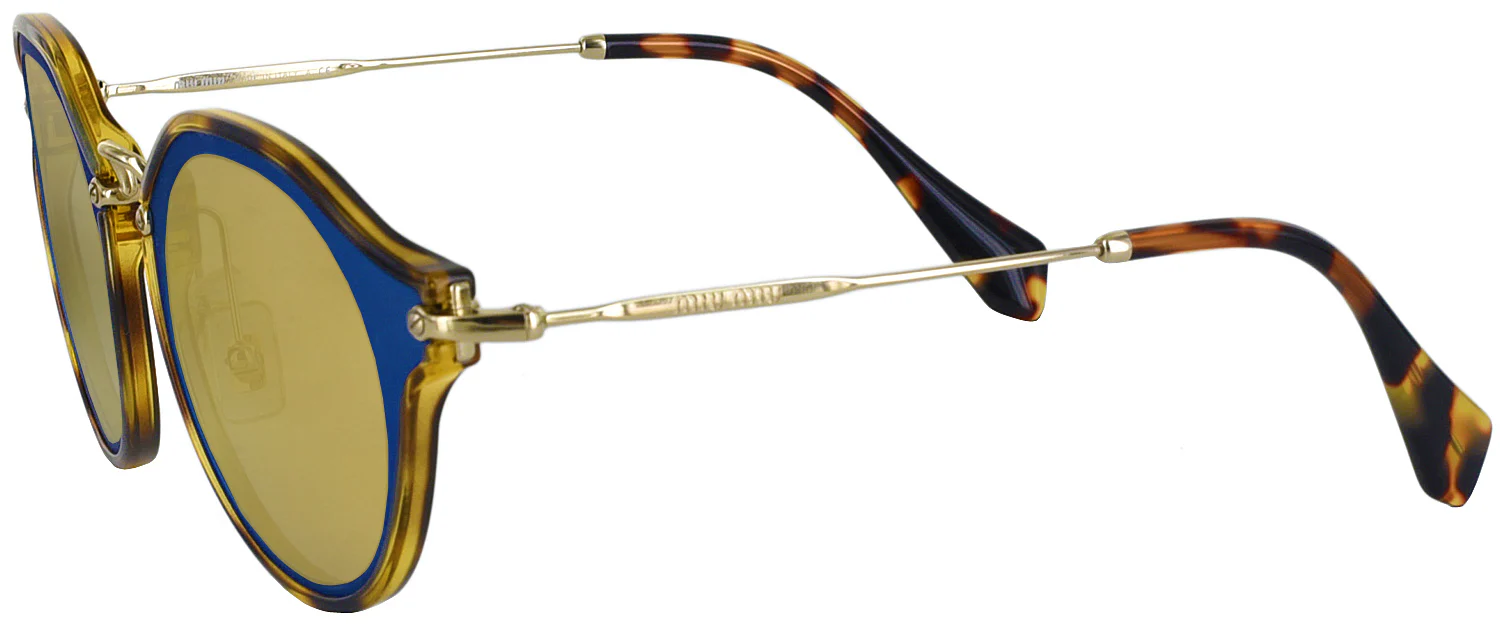 Miu Miu 51SS Progressive No Line Reading Sunglasses - Polarized with Mirror - Image 3