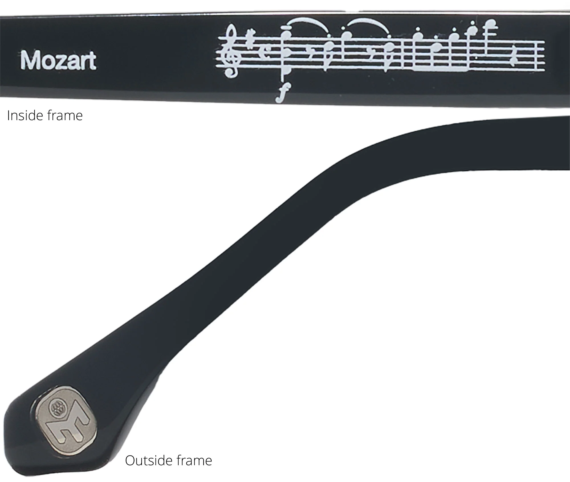 Mozart Single Vision Half Frame w/ FREE NON-GLARE - Image 25