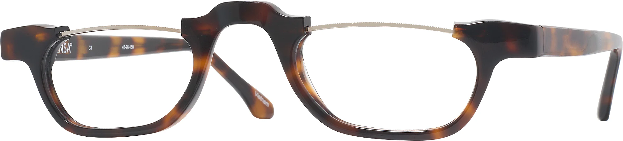 Mozart Single Vision Half Frame w/ FREE NON-GLARE - Image 38