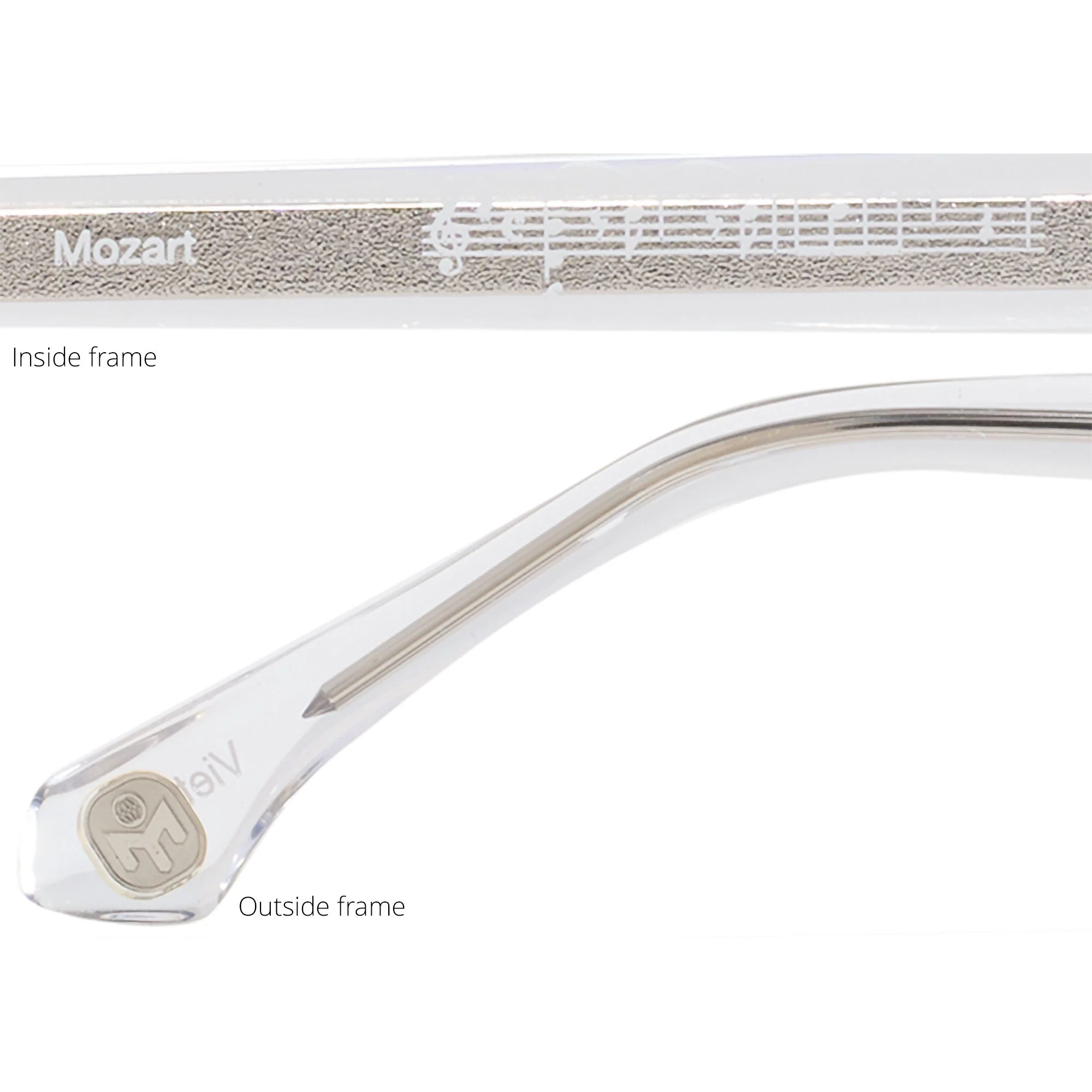 Mozart Single Vision Half Frame w/ FREE NON-GLARE - Image 52