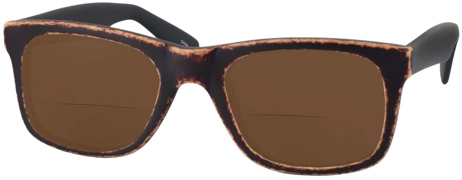 Mr. Drysdale Distressed Bifocal Reading Sunglasses