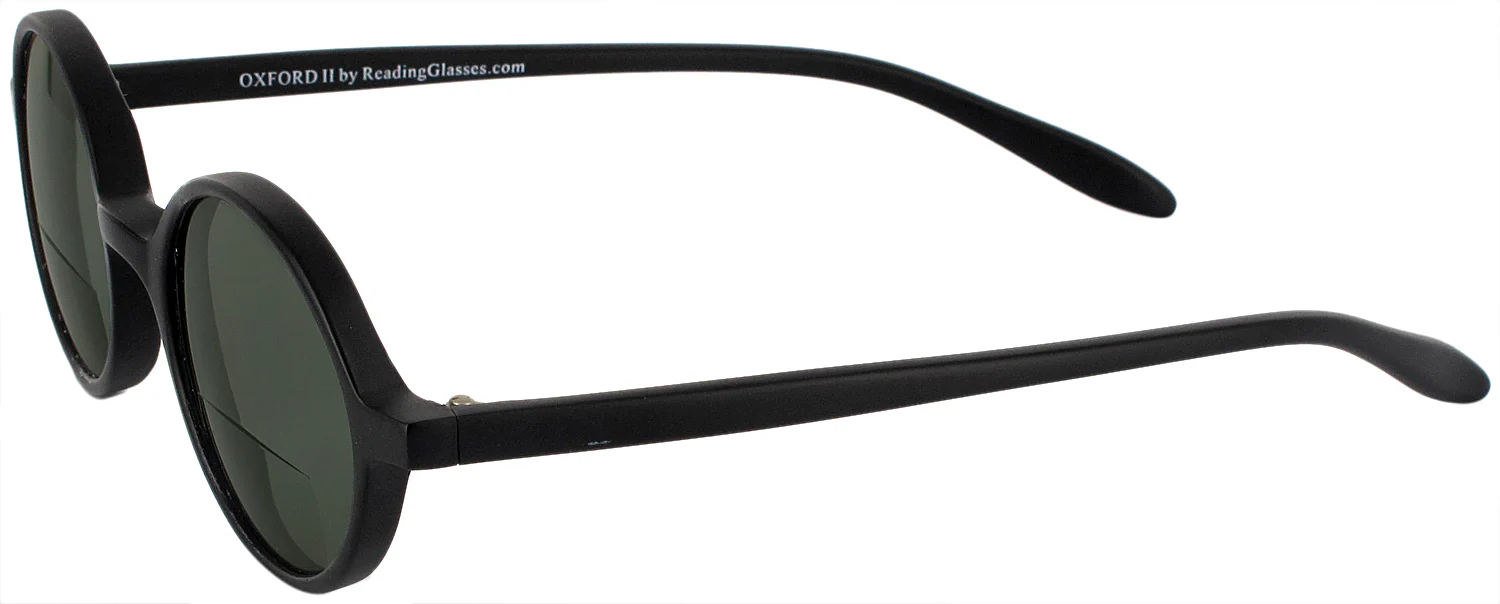 Oxford II Bifocal Reading Sunglasses (Narrow-Average Fit) - Image 3