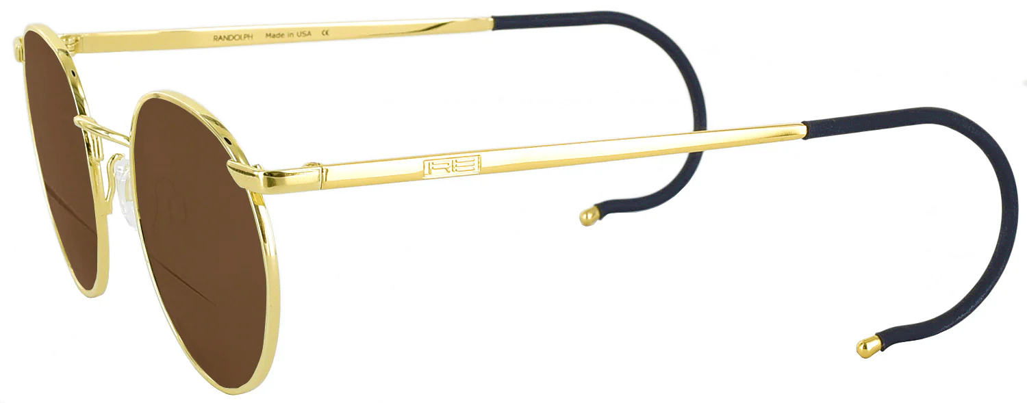 P3 Cable 23K Gold Bifocal Reading Sunglasses - Image 3