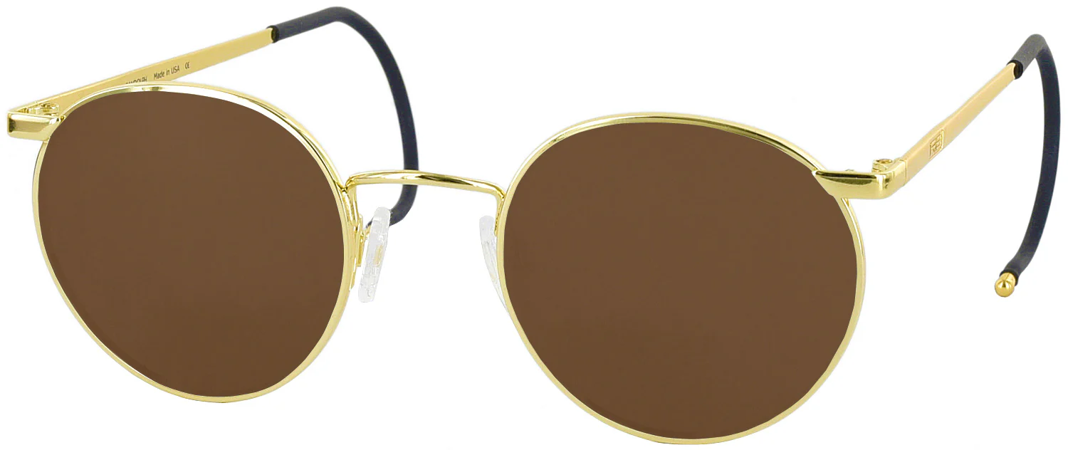 P3 Cable 23K Gold Progressive No Line Reading Sunglasses