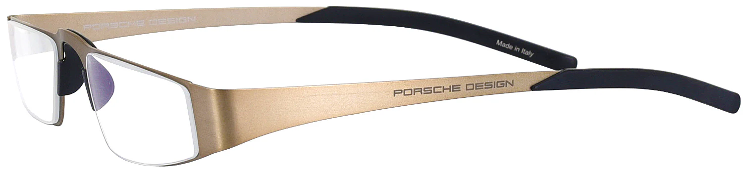 Porsche 8811 Titanium Single Vision Half Frame - Image 3