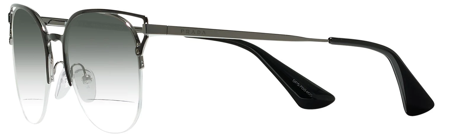 Prada 64UV w/ Gradient Bifocal Reading Sunglasses - Image 3