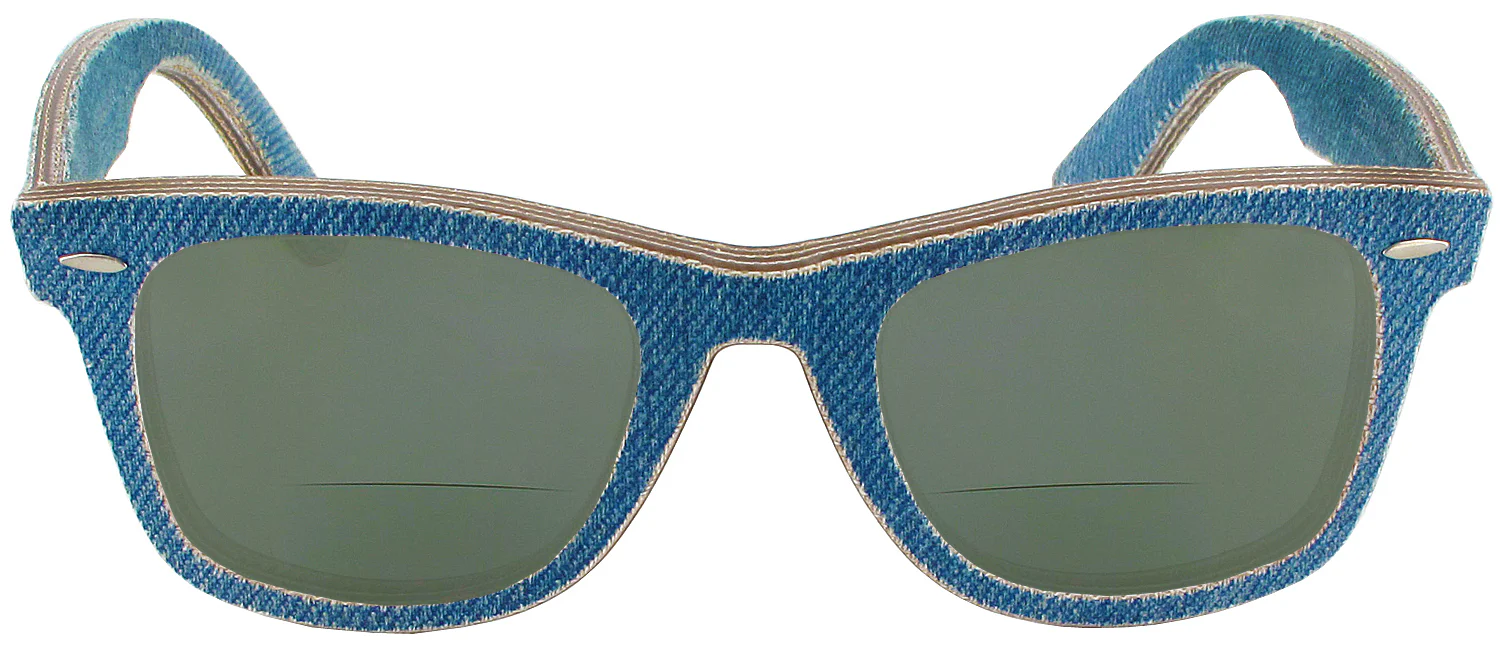 Ray-Ban 2140 Denim Bifocal Reading Sunglasses - Image 18