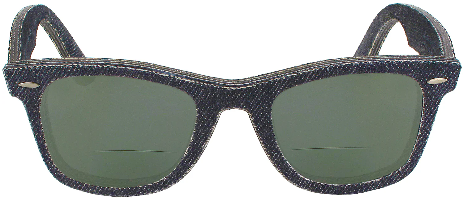 Ray-Ban 2140 Denim Bifocal Reading Sunglasses - Image 2