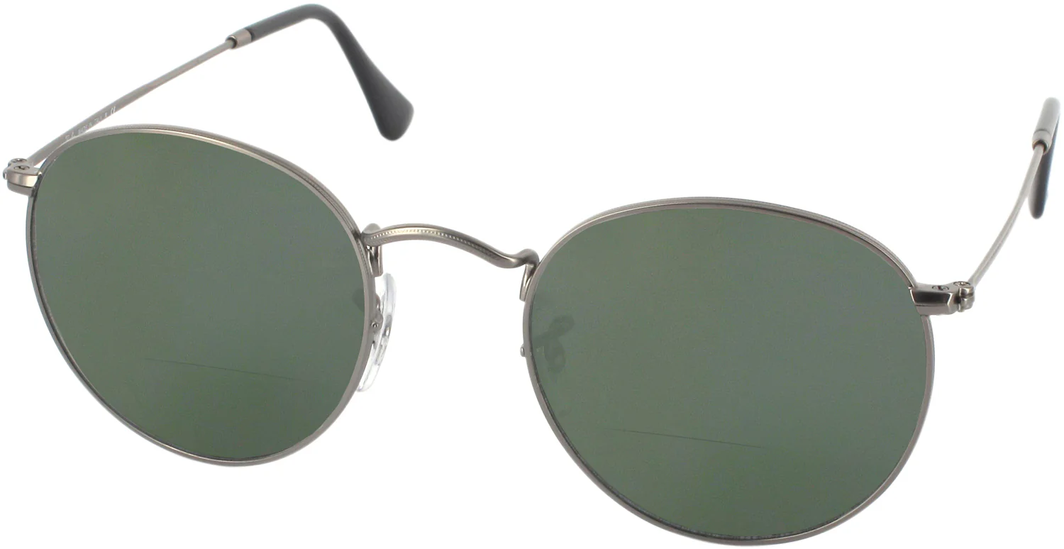 Ray-Ban 3447 Round Metal Bifocal Reading Sunglasses - Image 6