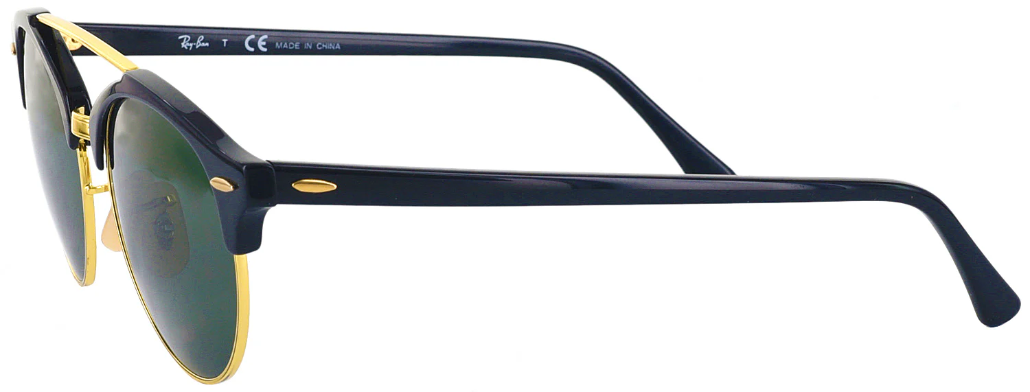Ray-Ban 4346 Clubround Double Bridge Sunglasses - Image 3
