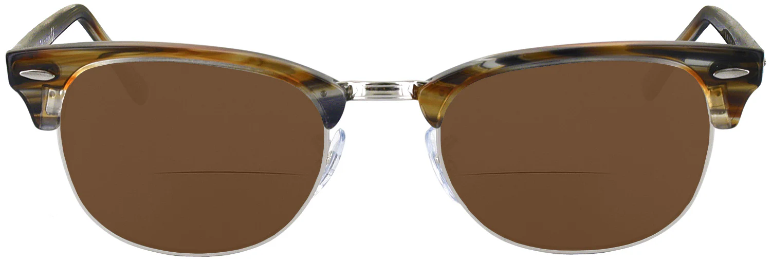 Ray-Ban 5154L Clubmaster Optics Bifocal Reading Sunglasses - Image 56
