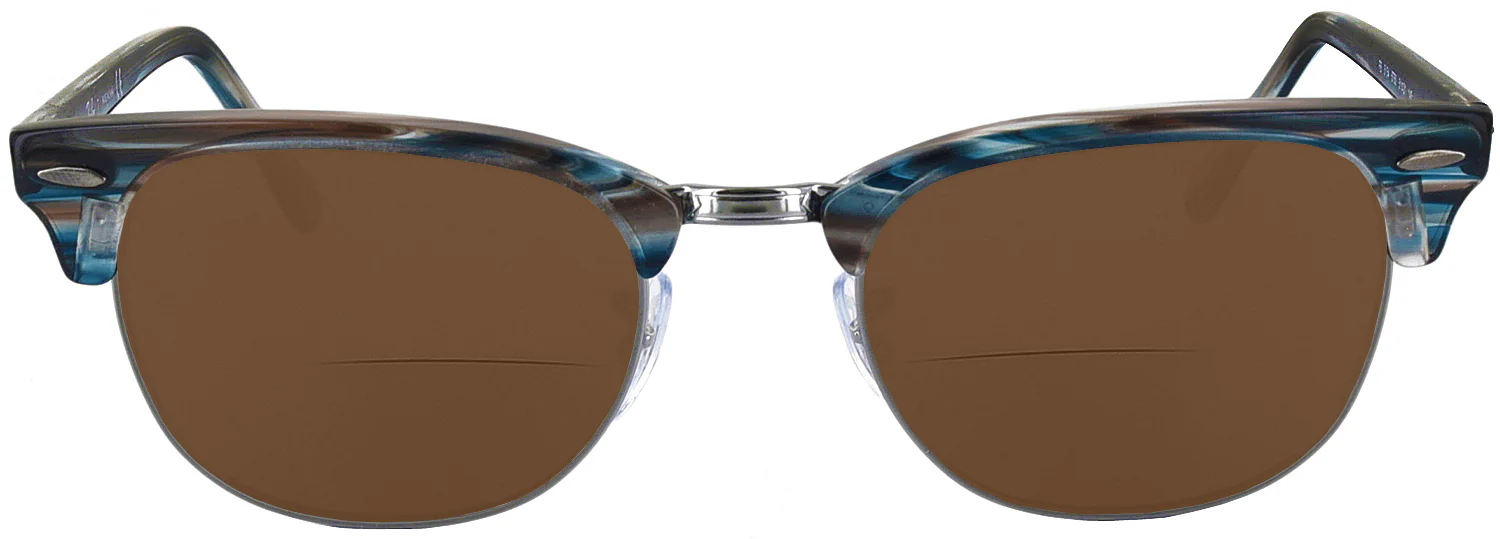 Ray-Ban 5154L Clubmaster Optics Bifocal Reading Sunglasses - Image 60