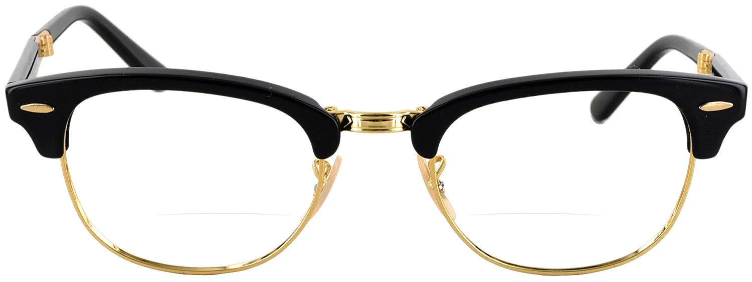 Ray-Ban 5334 Clubmaster Folding Optics Bifocal - Image 2