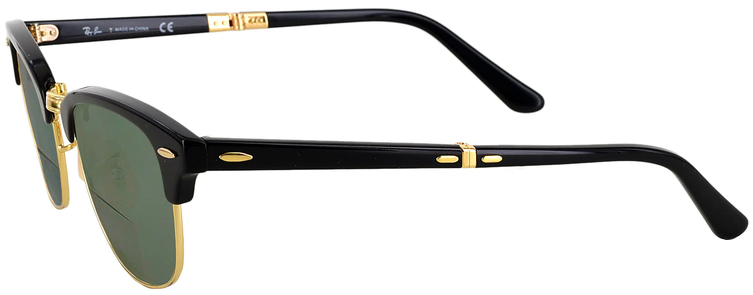 Ray-Ban 5334 Clubmaster Folding Optics Bifocal Reading Sunglasses - Image 3