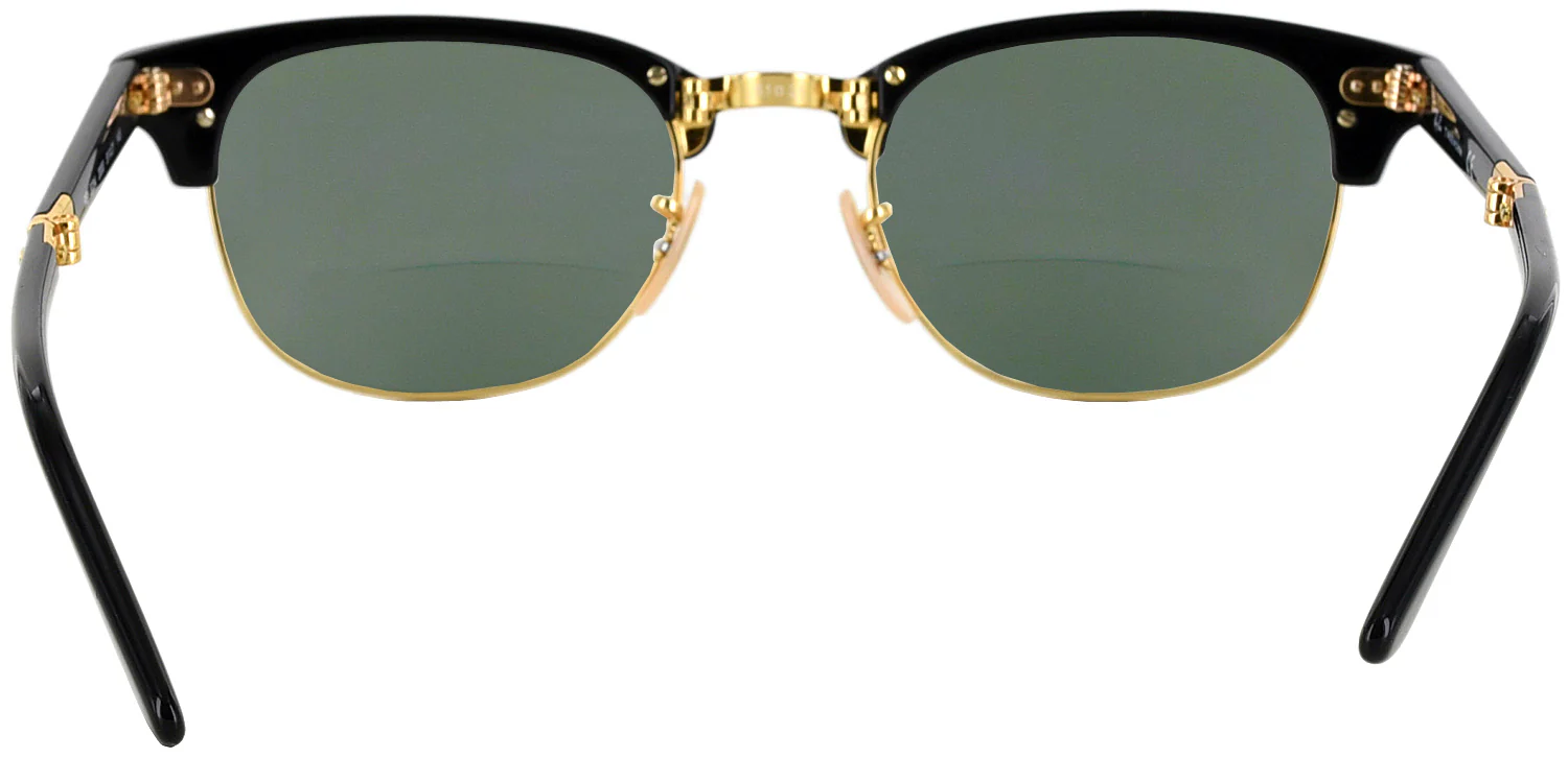 Ray-Ban 5334 Clubmaster Folding Optics Bifocal Reading Sunglasses - Image 4