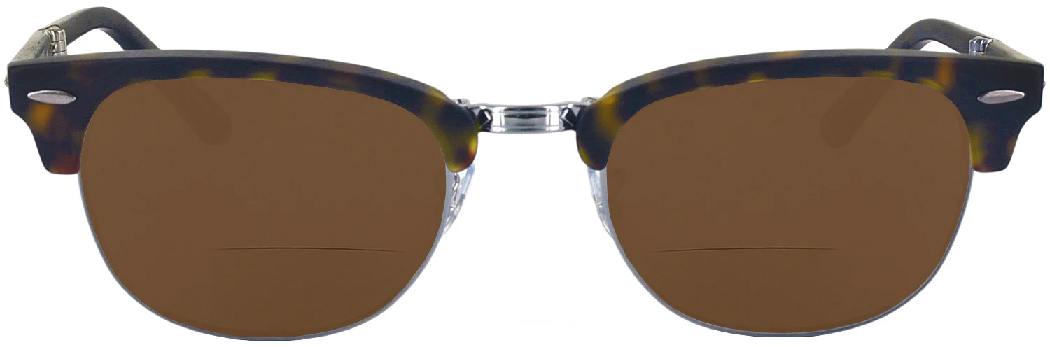 Ray-Ban 5334 Clubmaster Folding Optics Bifocal Reading Sunglasses - Image 6