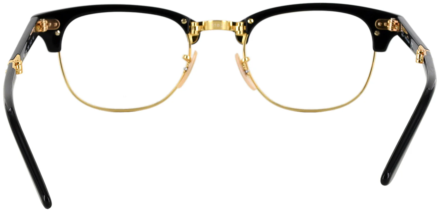 Ray-Ban 5334 Clubmaster Folding Optics Progressive No Line Bifocal - Image 4
