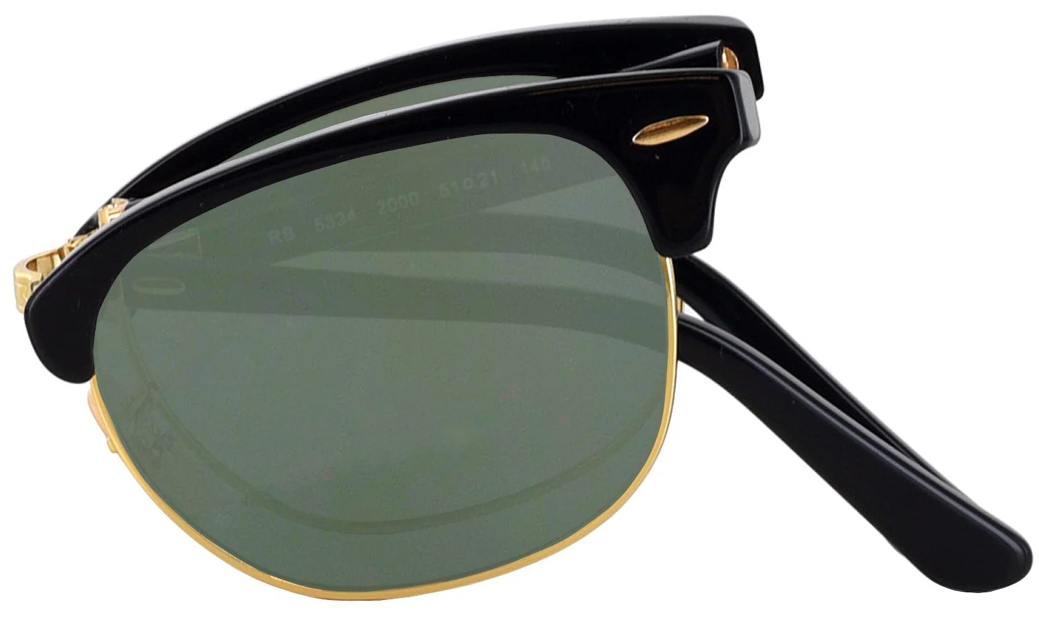 Ray-Ban 5334 Clubmaster Folding Optics Progressive No Line Reading Sunglasses