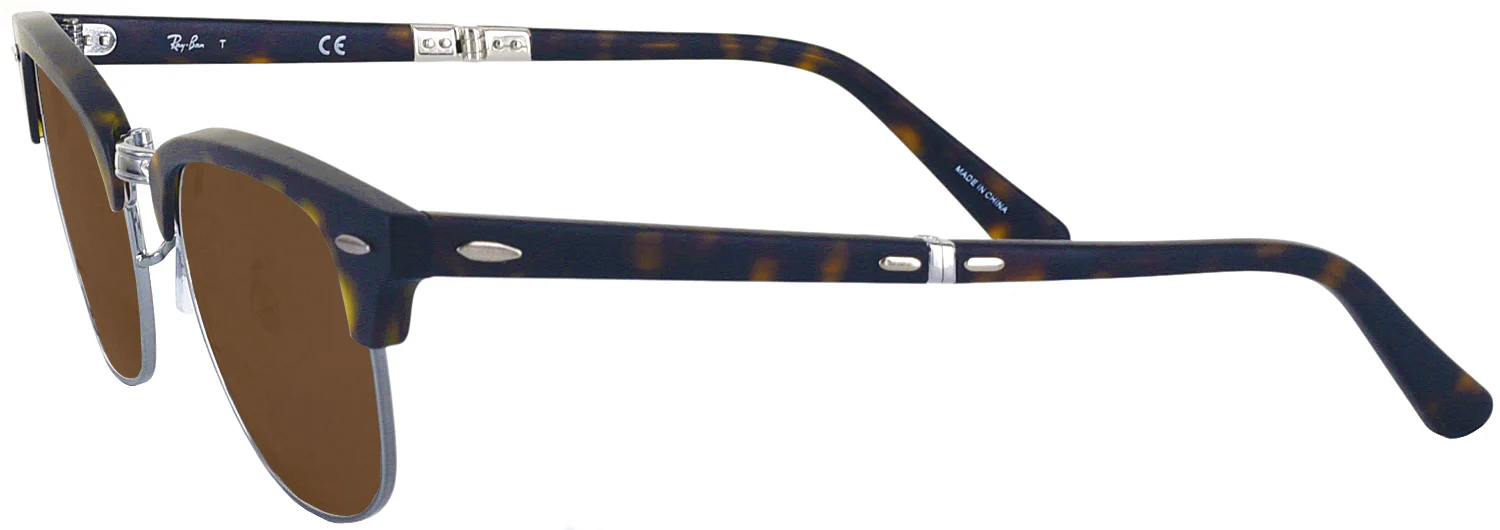 Ray-Ban 5334 Clubmaster Folding Optics Progressive No Line Reading Sunglasses - Image 7