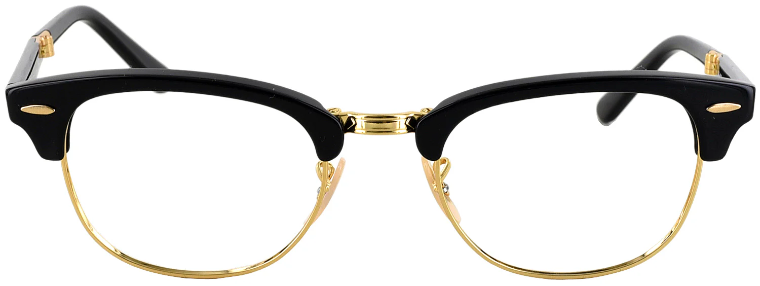 Ray-Ban 5334 Clubmaster Folding Optics Single Vision Full Frame - Image 2
