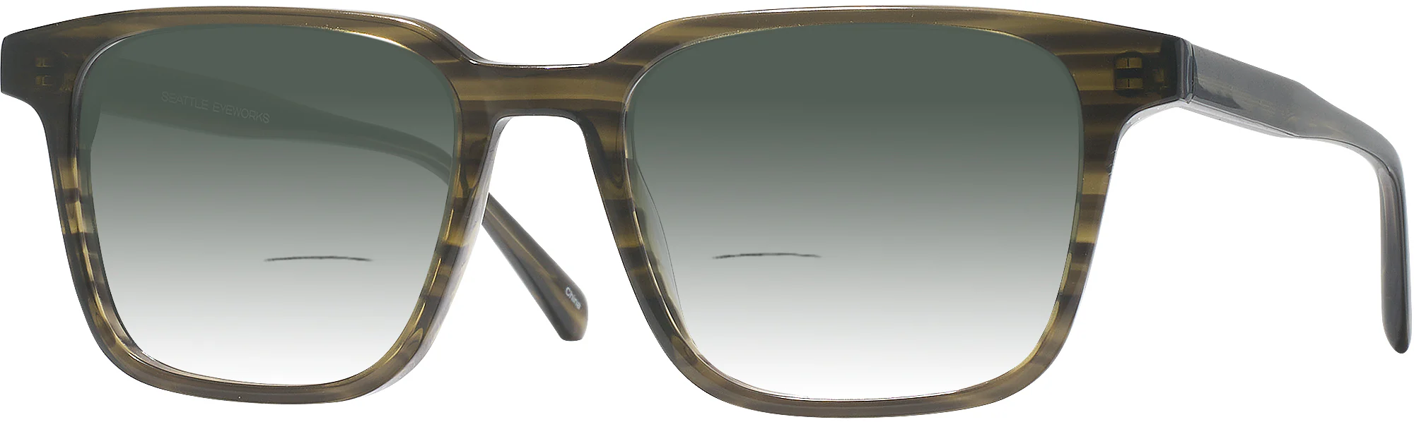 Seattle Eyeworks 1005 w/ Gradient Bifocal Reading Sunglasses