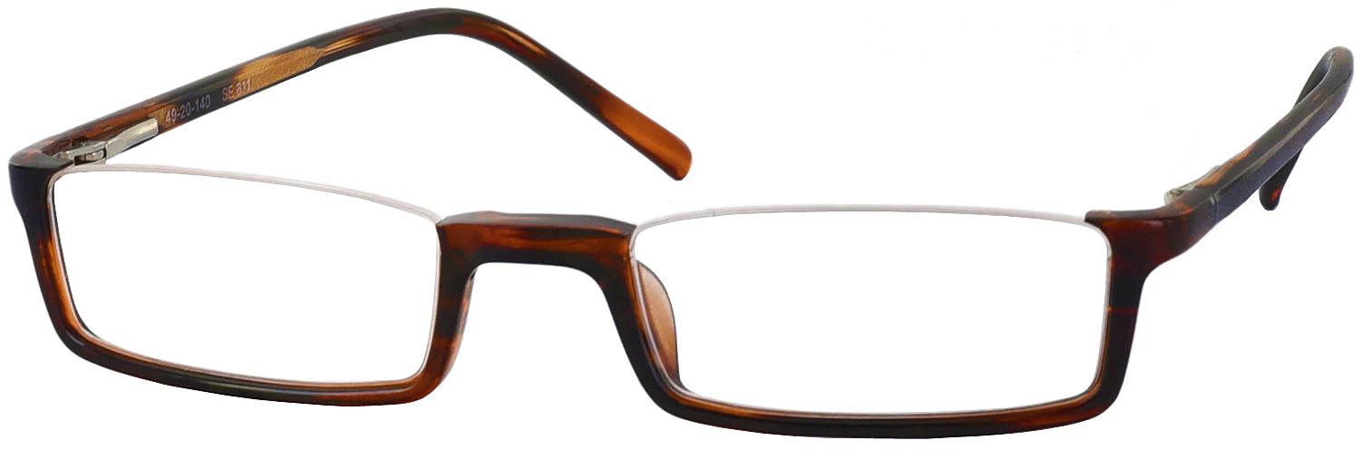 Seattle Eyeworks 811 Single Vision Half Frame - Image 9