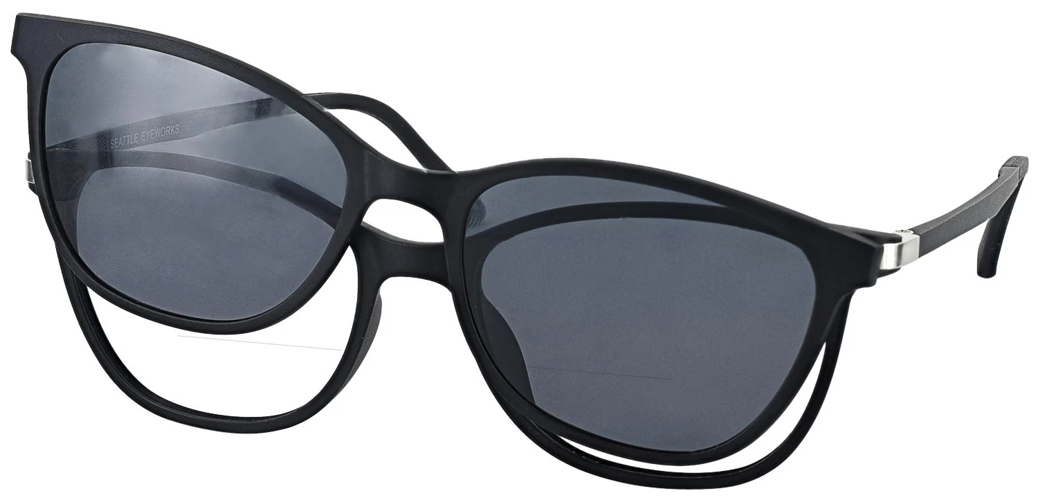 Seattle Eyeworks 975 with Clip Bifocal