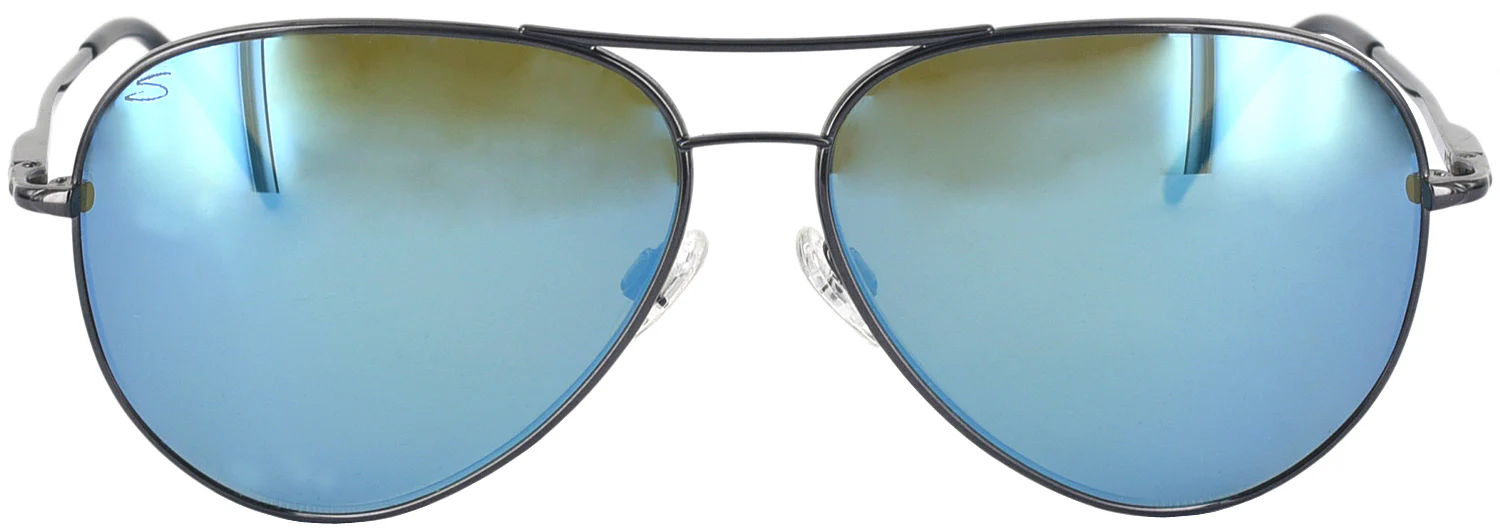 Serengeti Medium Aviator Polarized Progressive No Line Reading Sunglasses - Image 2