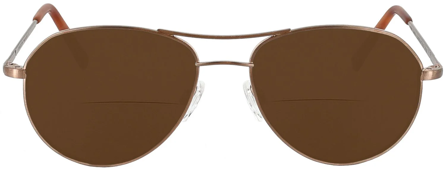 Thaden Gold Bifocal Reading Sunglasses - Image 6